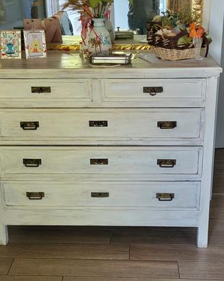 credenza in legno anticata 