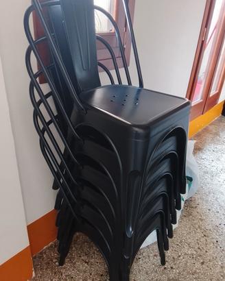 sedie nuove stile industriale 