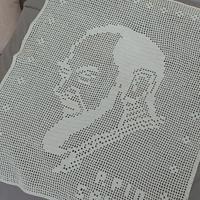 Ricamo Padre Pio uncinetto