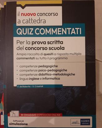 Edises Quiz commentati Concorso docenti