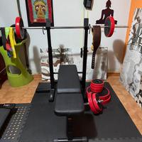 Homcom panca + bilanciere!!