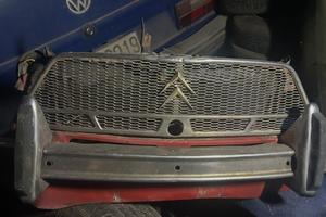 Rara Mascherina Anteriore Ferro Originale Citroen 