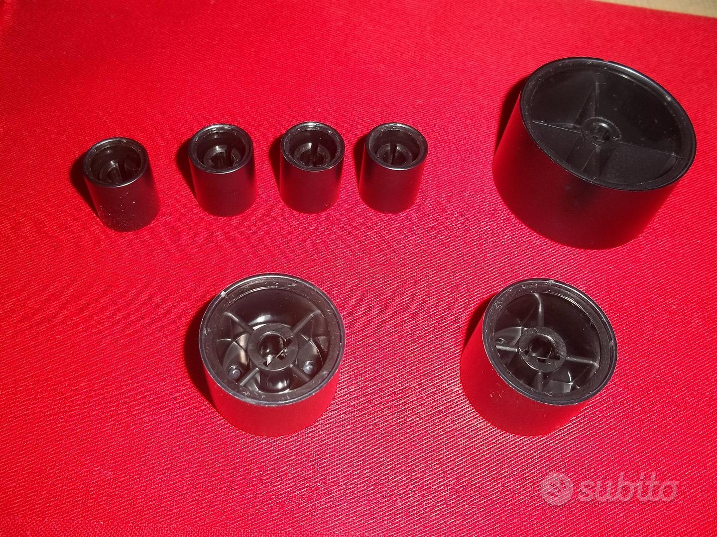 Manopola A Mandrino Manopola Per Potenziometro Grigia, Asse 4mm, Diametro 15mm Con Indice – Ideale Per Progetti Fai-da-te! Manopola Con Indice 15mm