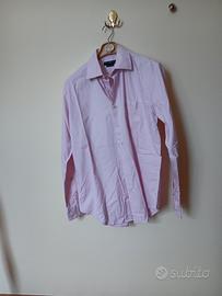 Camicia uomo L rosa cotone Blunauta 