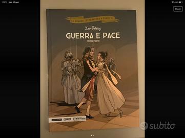 Letteratura fumetti Mondadori N.13 Guerra e Pace I