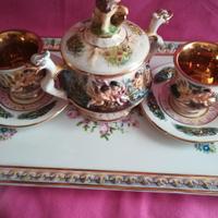 Duetto da caffè in capodimonte