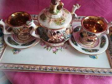 Duetto da caffè in capodimonte