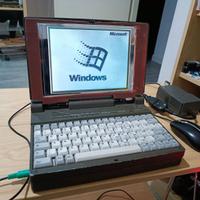 pc notebook vintage 80386