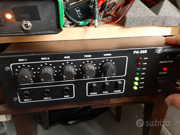 Monacor PA888 amplificatore