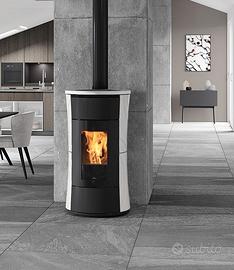 STUFA A PELLETS EDILKAMIN CHERIE IDRO/ VENTILATA 1