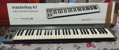 Acorn MasterKey 61 Controller a Tastiera MIDI/USB