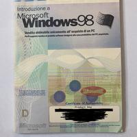 Manuale introduzione  a Windows 98