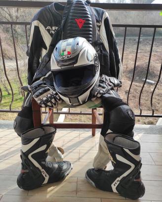 Kit abbigliamento moto completo
