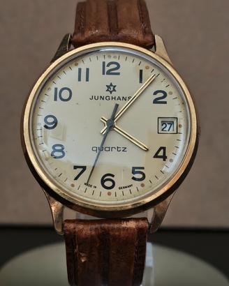 Junghans orologio uomo anni 70 vintage quarzo 