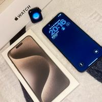 📱 iPhone 15 Pro Max + Apple Watch SE (2ª gen)