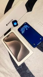 📱 iPhone 15 Pro Max + Apple Watch SE (2ª gen)