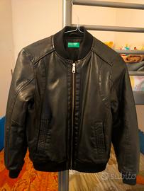 GIUBBOTTO PELLE BENETTON 