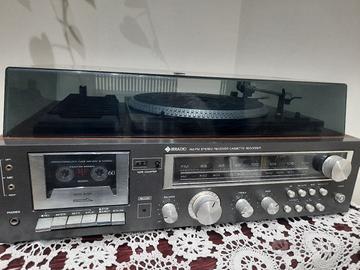 irradio am-fm stereo receiver cassette recorder