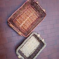 cesti vimini natalizi