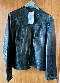 Giubbotto pelle da donna taglia 50