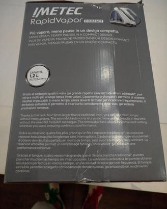 vaporella ferro caldaia imetec rapido vapor