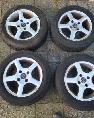 4 Cerchi in lega Peugeot 206