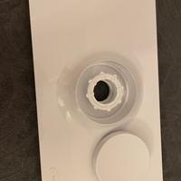 2 Placchette FAISMILANI bianche nuove