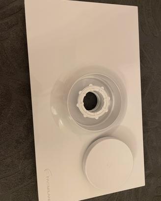 2 Placchette FAISMILANI bianche nuove