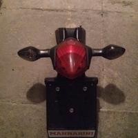 Codone completo di frecce e portatarga nc700 s /x