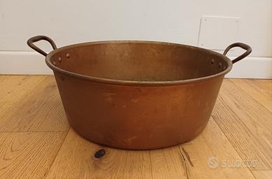 Calderone/ pentolone antico in rame