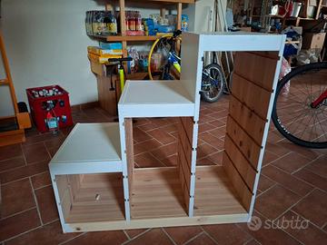 scaletta ikea legno