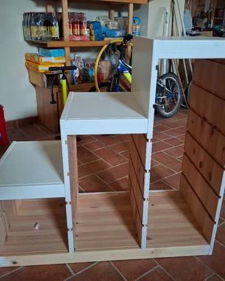 scaletta ikea legno