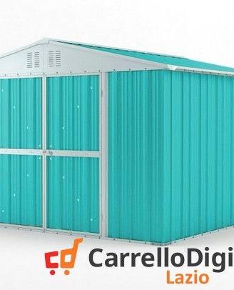 Box struttura lamiera Acciaio 327x307 azzurro