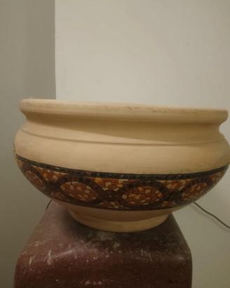VASO DECORATO DIPINTO A MANO