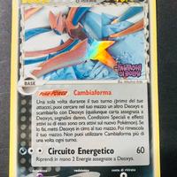 Pokemon Deoxys fantasmi di holon  stamped 2006