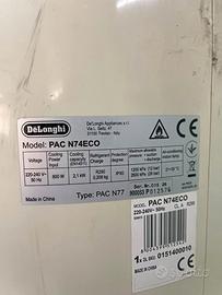 pezzi ricambio condizionatore pinguino PAC N74ECO