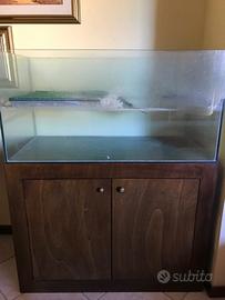 Acquario per tartarughe completo di accessori