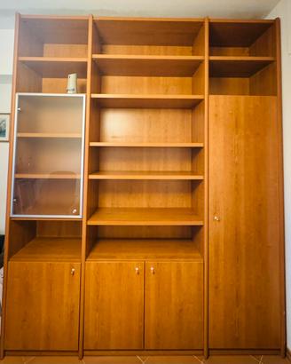 Libreria mobile con ripiani