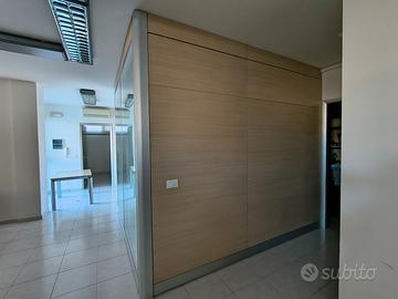 Parete divisoria amovibile