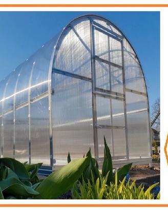 Serra PROFESSIONALE 180kg/mq orto giardino gazebo