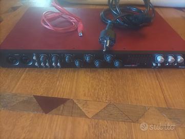 scheda audio focursite Scarlett 18i 20 usata 