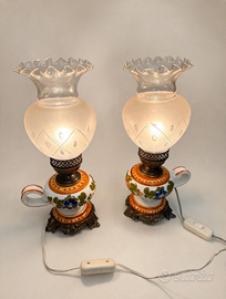 COPPIA DI LAMPADE  DA COMODINO