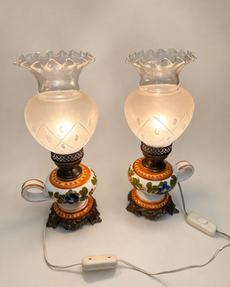 COPPIA DI LAMPADE  DA COMODINO