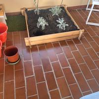 Orto da terrazzo in legno