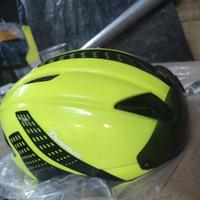 casco bici aero con visiera 