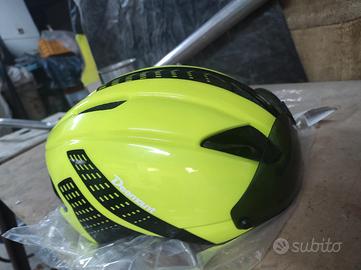casco bici aero con visiera 