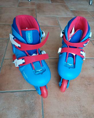 Pattini in linea Decathlon Oxelo Play 3 TG. 26-28