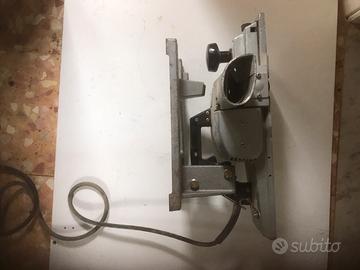 Pialla makita 1805 con supporto X fai da tr