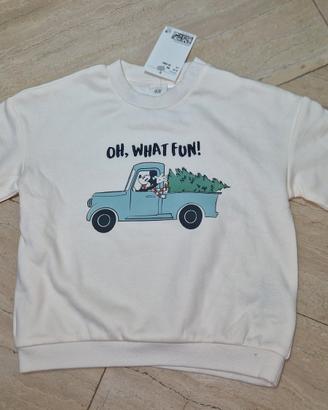 Felpa h&m Disney bambini 12-18 mesi 86 cm 
