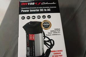 Inverter 150W (12V -> 230V + USB) - NUOVO